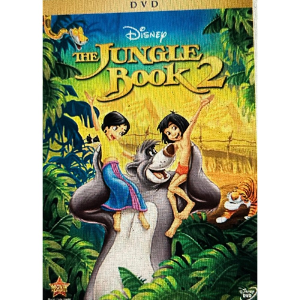 The Jungle Book 2 DVD Disc Only Disney Mowgli Baloo Tested Replacement Disc